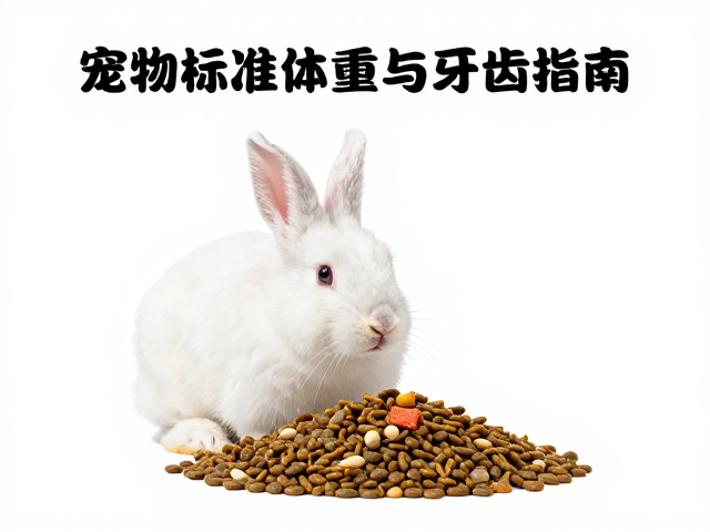 宠物标准体重与牙齿检查,定量兔粮喂养指南