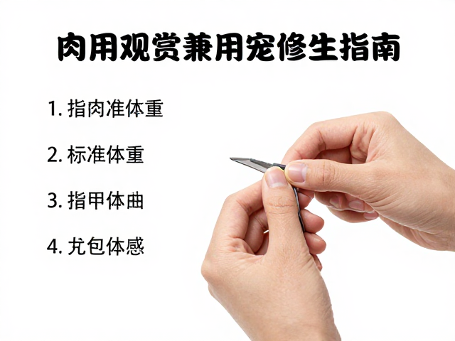 肉用观赏兼用宠物标准体重与指甲修剪指南