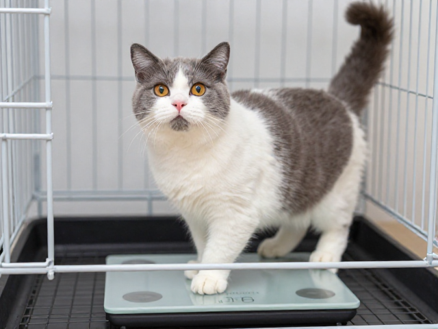 活泼好动猫室内笼养如何算标准体重？科学管理不肥胖