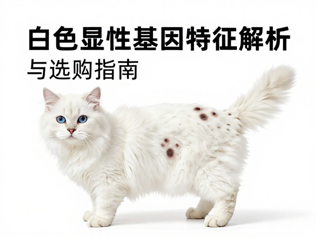 纯白色显性基因宠物腹部白斑特征解析与选购指南