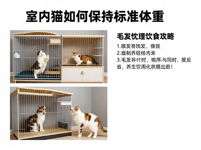 室内笼养猫如何保持标准体重？毛发梳理与饮食全攻略