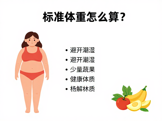 标准体重怎么算?避开潮湿,少量蔬果,健康体质轻松养