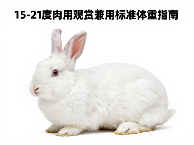 15-21度肉用观赏兼用兔标准体重指南，养兔必看