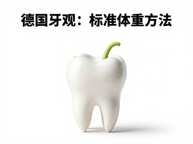 德国起源的标准体重法，不可忽视牙齿生长，测健康体重