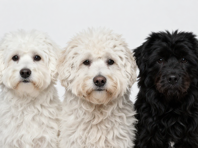 狗狗毛发干燥发白怎么办?纯白犬护理与黑毛改善指南