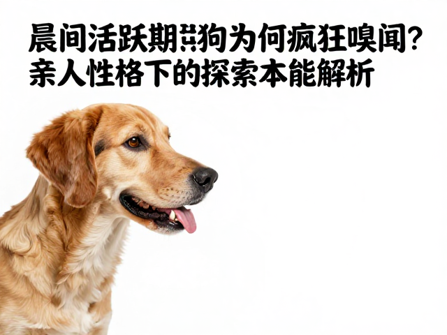 晨间活跃期狗狗为何疯狂嗅闻？亲人性格下的探索本能解析