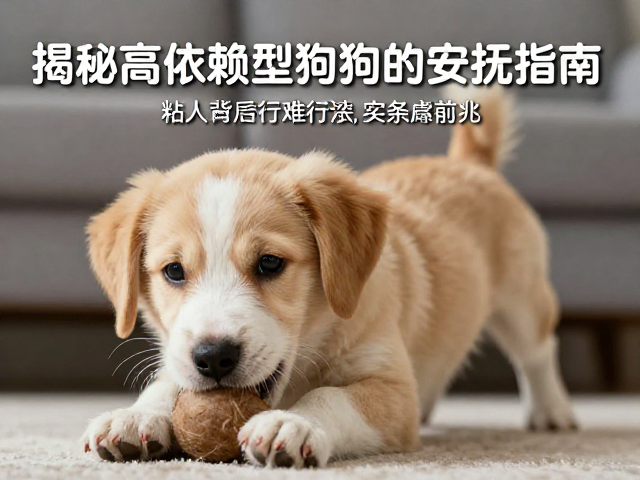 狗狗咬物焦虑?亲人粘人背后,揭秘高依赖型狗狗的安抚指南