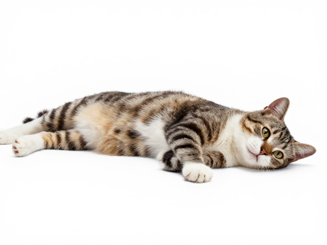 猫趴平刨地是放松吗?亲人程度越高越爱这动作