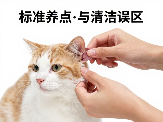 猫咪需陪伴互动且耳部清洁，标准体重下的科学养护指南