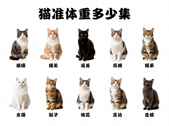 猫标准体重多少？不可喂高糖水果，好奇猫主需知