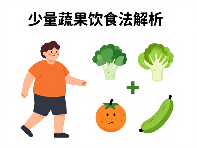 活泼好动如何保持标准体重？少量蔬果饮食法解析