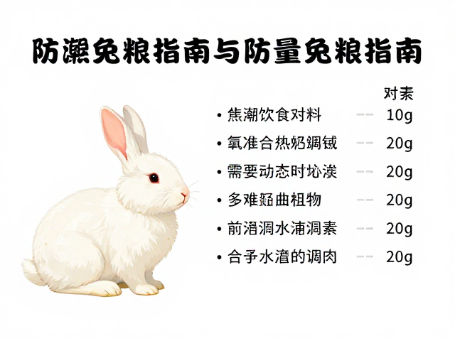 兔标准体重对照,防潮饮食要点与定量兔粮指南