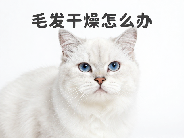 纯白色虎斑猫毛发干燥怎么办?4步急救护理法