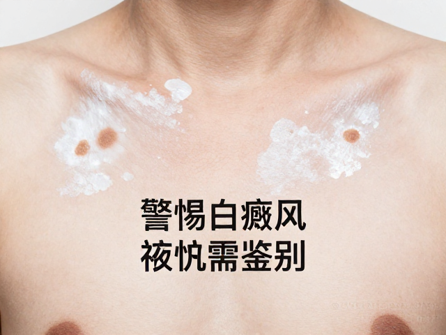 纯白色皮肤病征？警惕白癜风，棕色斑块需鉴别
