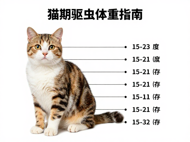 猫咪标准体重对照，15-21度恒温养护，定期驱虫指南