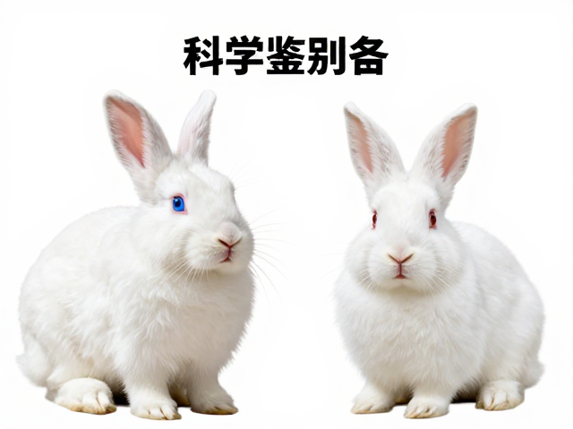 纯白色蓝眼兔与对比品种标准,白兔品种鉴别指南