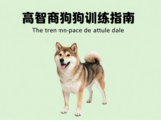 亲人又认主?高智商狗狗训练指南,打造互动型忠诚伴侣
