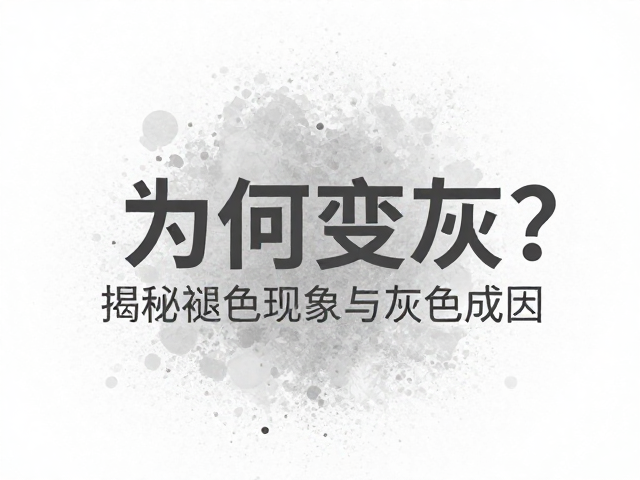 纯白色为何变灰?揭秘褪色现象与灰色成因