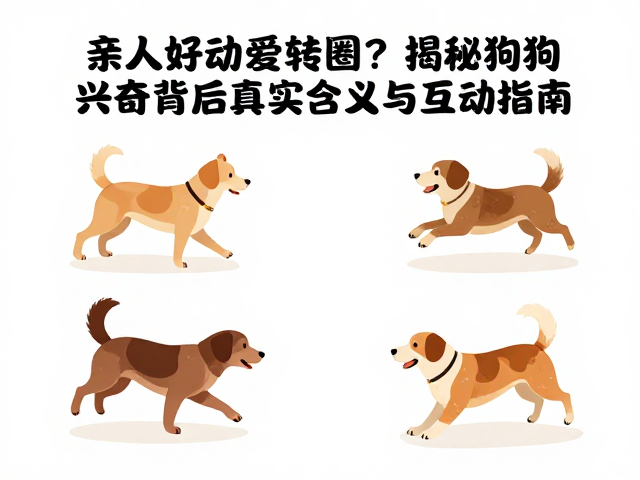 亲人好动爱转圈?揭秘狗狗兴奋背后的真实含义与互动指南