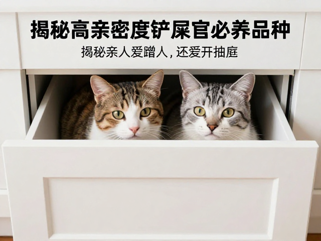 猫亲人爱蹭人还爱开抽屉?揭秘高亲密度铲屎官必养品种