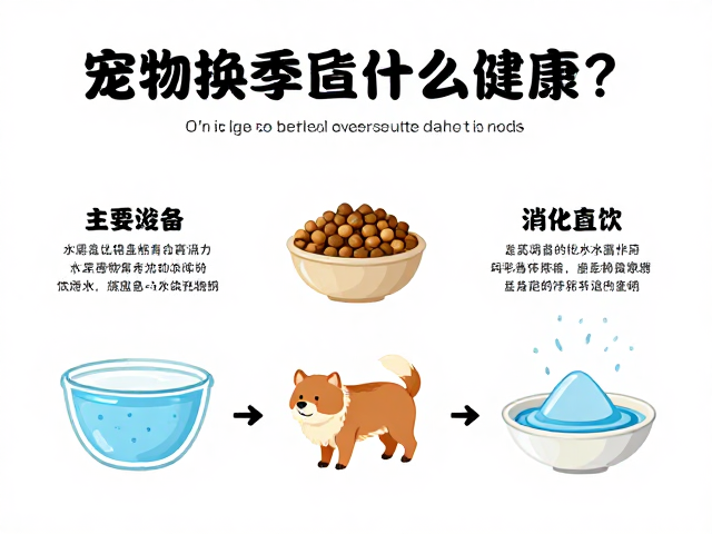 宠物换季饮食调整,主粮选择与避免生水直饮指南