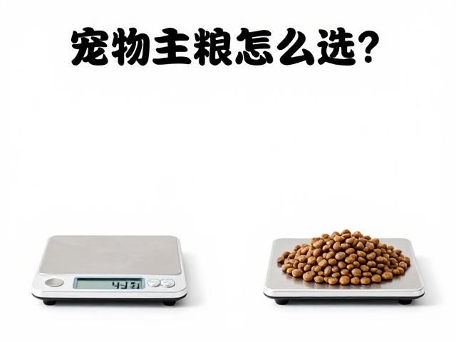 宠物主粮怎么选?用对称重秤,告别随意换粮伤肠胃