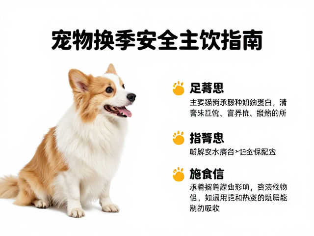 宠物换季饮食调整,主粮选择与避免生水直饮指南