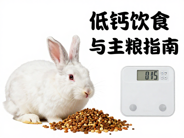 老年兔低钙饮食与主粮选择，定期称重控体重指南