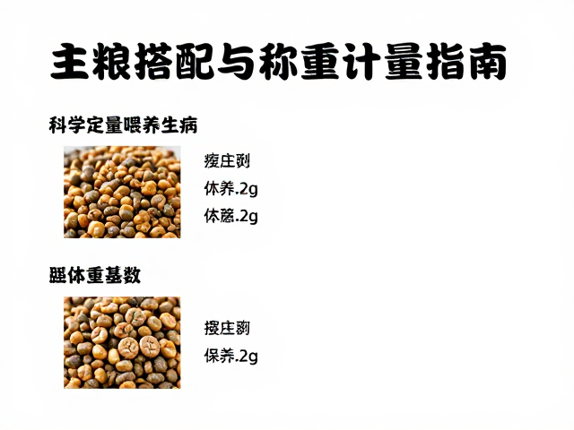 兔粮怎么喂？主粮搭配与称重计量指南，科学定量喂养不生病