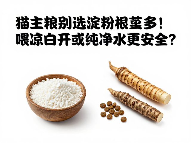 猫主粮别选淀粉根茎多！喂凉白开或纯净水更安全？