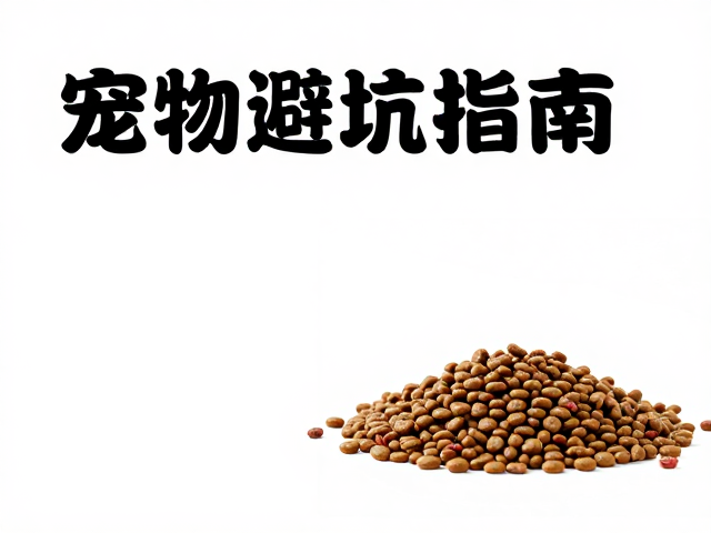 宠物避坑指南,拒食人类加工食品,主粮怎么选?慎喝生水