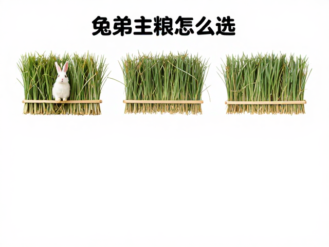 兔子主粮怎么选?草架悬挂固定与牙齿磨损观察指南