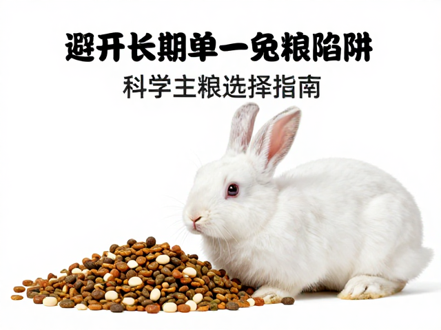 绝育后体重飙升？避开长期单一兔粮陷阱，科学主粮选择指南