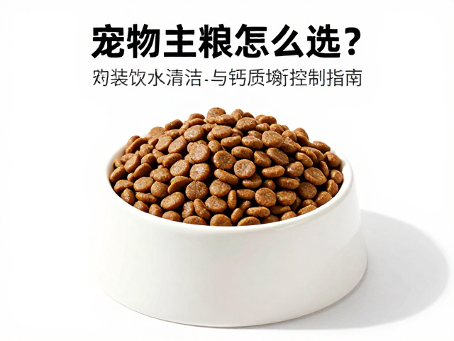 宠物主粮怎么选?碗装饮水清洁与钙质均衡控制指南