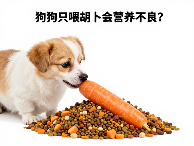 狗狗只喂胡萝卜会营养不良?主粮选择与清洗晾干误区大揭秘