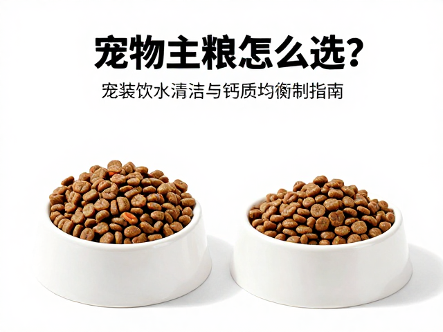 宠物主粮怎么选?碗装饮水清洁与钙质均衡控制指南