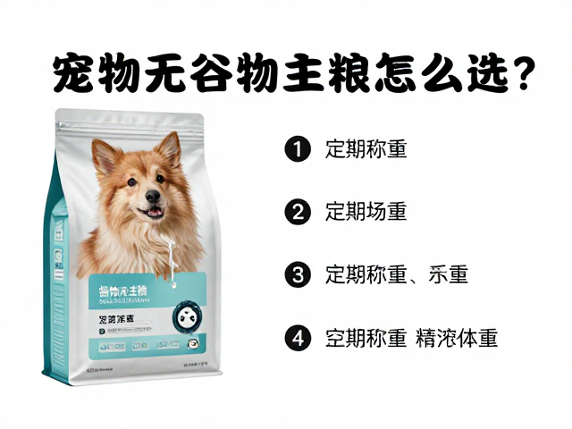 宠物无谷物主粮怎么选?结合定期称重监控,精准控制体重