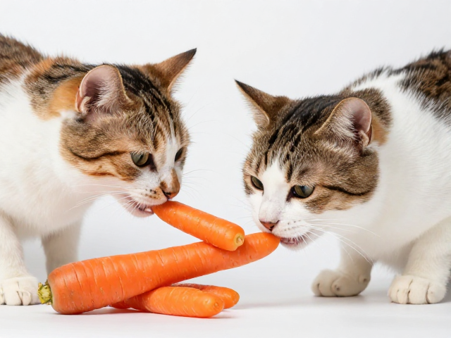猫咪只喂胡萝卜会怎样?夜间活跃进食是求救还是挑食?