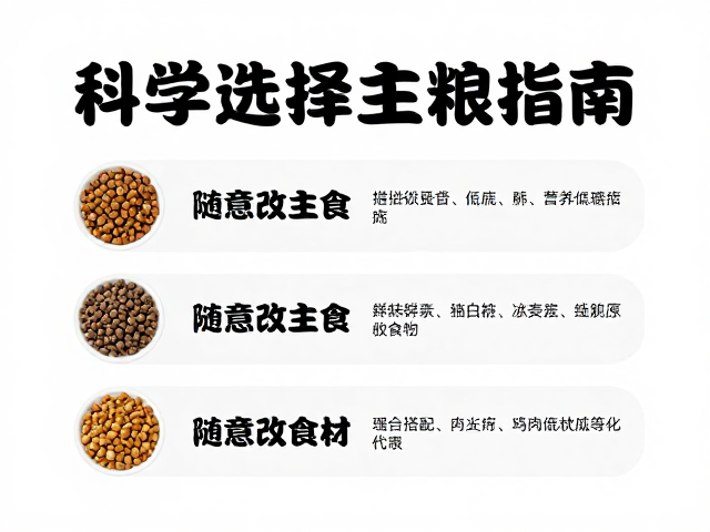 换季狗狗换粮误区,随意改主食危害大,科学选择主粮指南