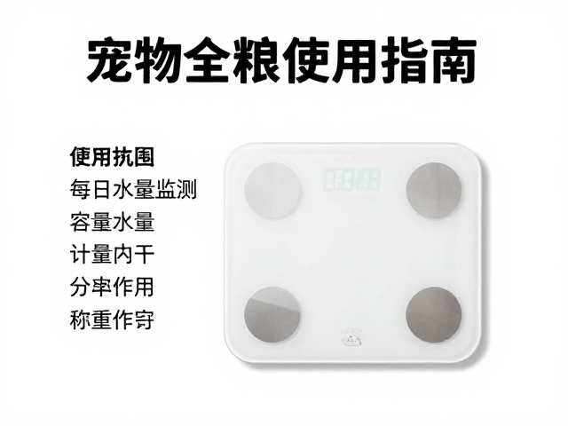 宠物主粮怎么选?每日水量监测与称重计量器具使用指南