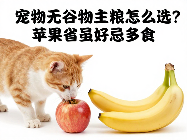 宠物无谷物主粮怎么选?苹果香蕉虽好忌多食