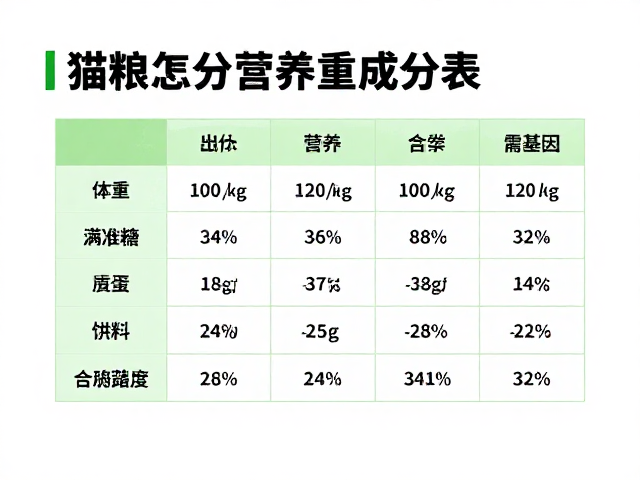 猫粮怎么选？体重定期称重，喂食生冷蔬菜的误区