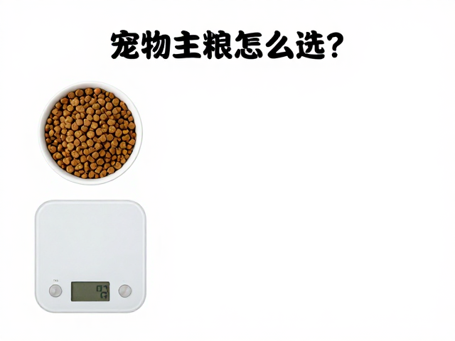 宠物主粮怎么选?每日水量监测与称重计量器具使用指南