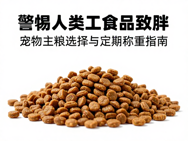 警惕人类加工食品致胖!宠物主粮选择与定期称重指南