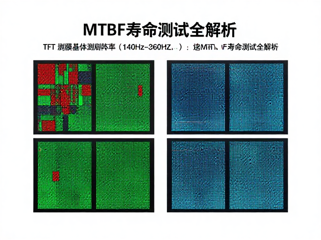 TFT薄膜晶体管阵列高刷新率(140Hz-360Hz,)与MTBF寿命测试全解析