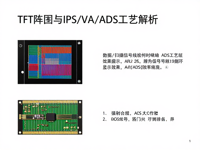TFT阵列与IPS/VA/ADS工艺解析,数据/扫描信号线如何提升显示效果