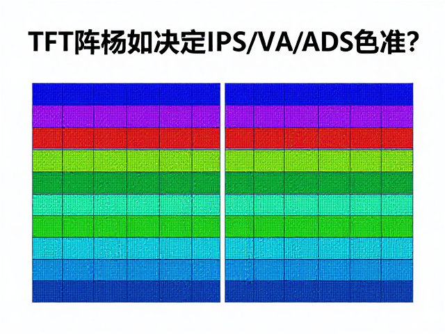 TFT阵列如何决定IPS/VA/ADS色准?Delta E检测揭秘面板工艺核心