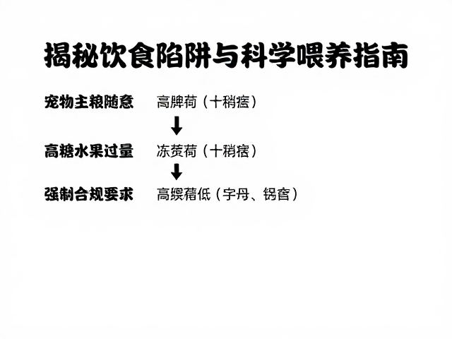 宠物主粮随意换,高糖水果过量?揭秘饮食陷阱与科学喂养指南