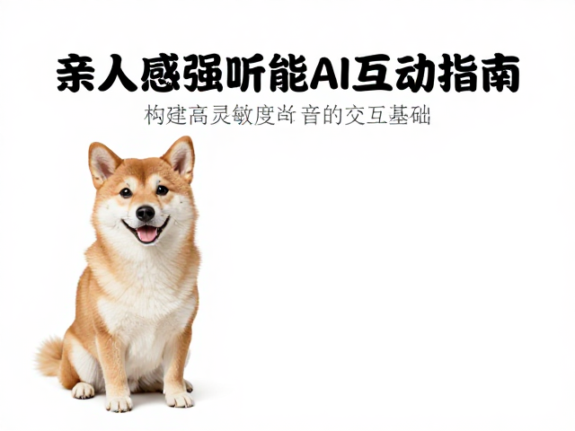 亲人感强且能听懂名字!高陪伴需求宠物AI互动指南