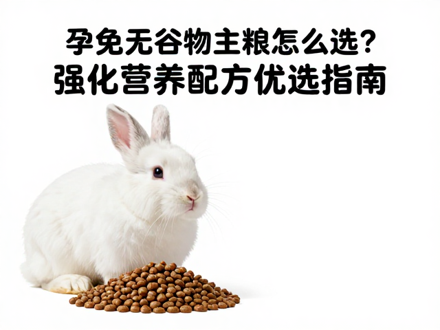 孕兔无谷物主粮怎么选?强化营养配方优选指南